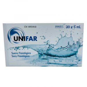 Suero fisiológico estéril monodosis 30x5ml