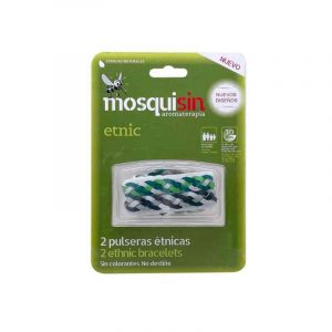 Pulsera repelente mosquitos Mosquisin 2ud
