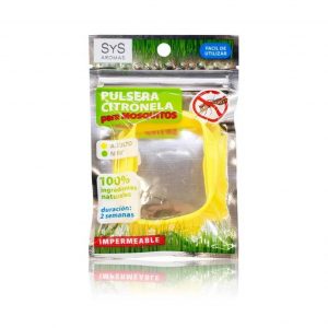 Pulsera citronela repelente de mosquitos 1Un
