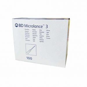 Aguja hipodérmica BD 30G x 1/2" 0,30 x 13 mm