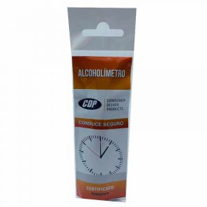 Alcoholímetro Desechable 1 Unidad