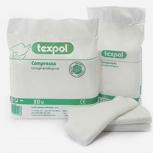 Compresas sanitaria tocoginecológica 10und