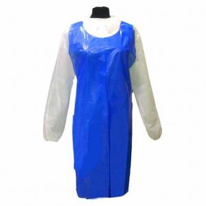 Delantal desechable de plástico 50 unds