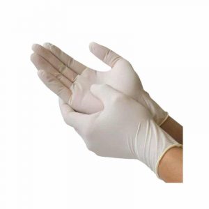 Guante de latex con polvo 100 uds.