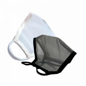 Mascarilla translucida reutilizable