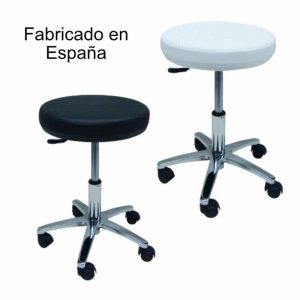 Taburete a Gas Base Aluminio