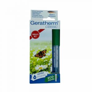 Termómetro clínico con sistema de agitación